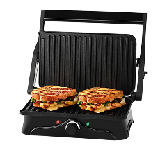 Panini grill de 2 puestos +180 grados