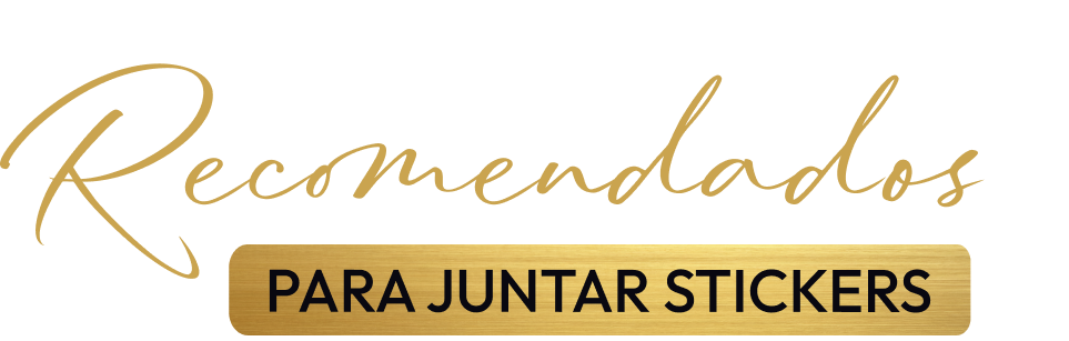 Productos recomendados para juntar stickers